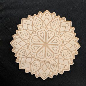 Love Crystal Grid 10"